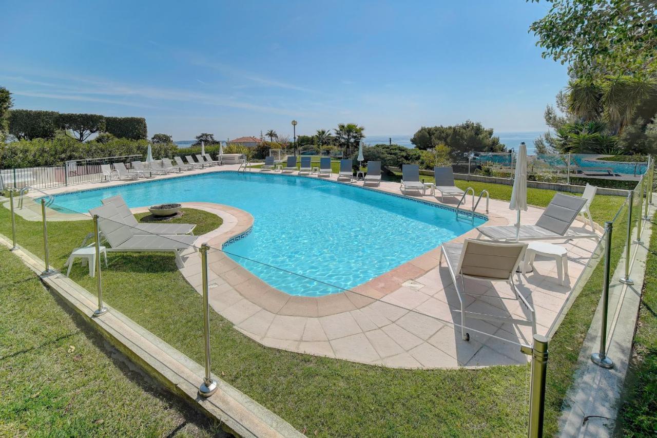 Immogroom - Swimming-Pool Tennis - Sea View- Ac カンヌ エクステリア 写真